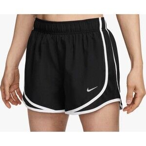 NWT Nike Small Women Tempo Dri-Fit Mid Rise Brief-Lined Running Shorts 3” Black